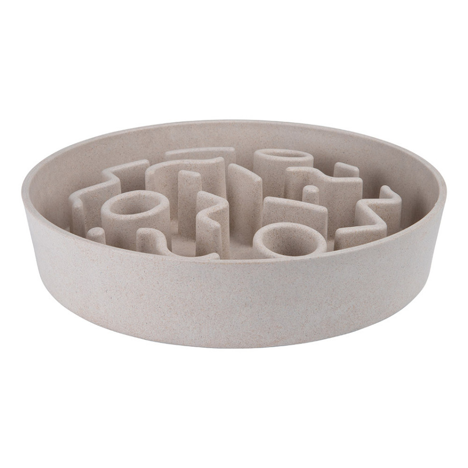 District 70 Bamboo slowfeeder merengue voor de hond