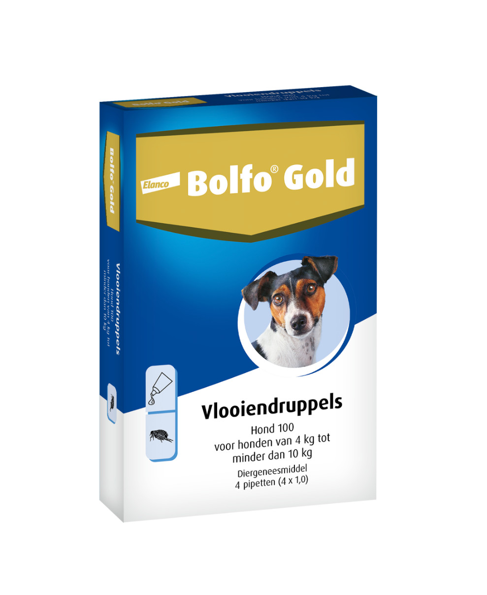 Bolfo Gold 100 hond vlooiendruppels