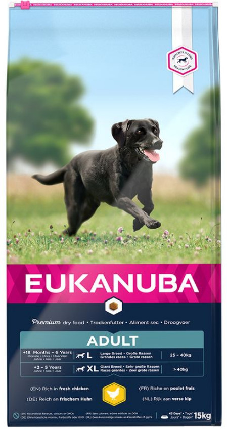 Eukanuba Active Adult Large Breed kip hondenvoer