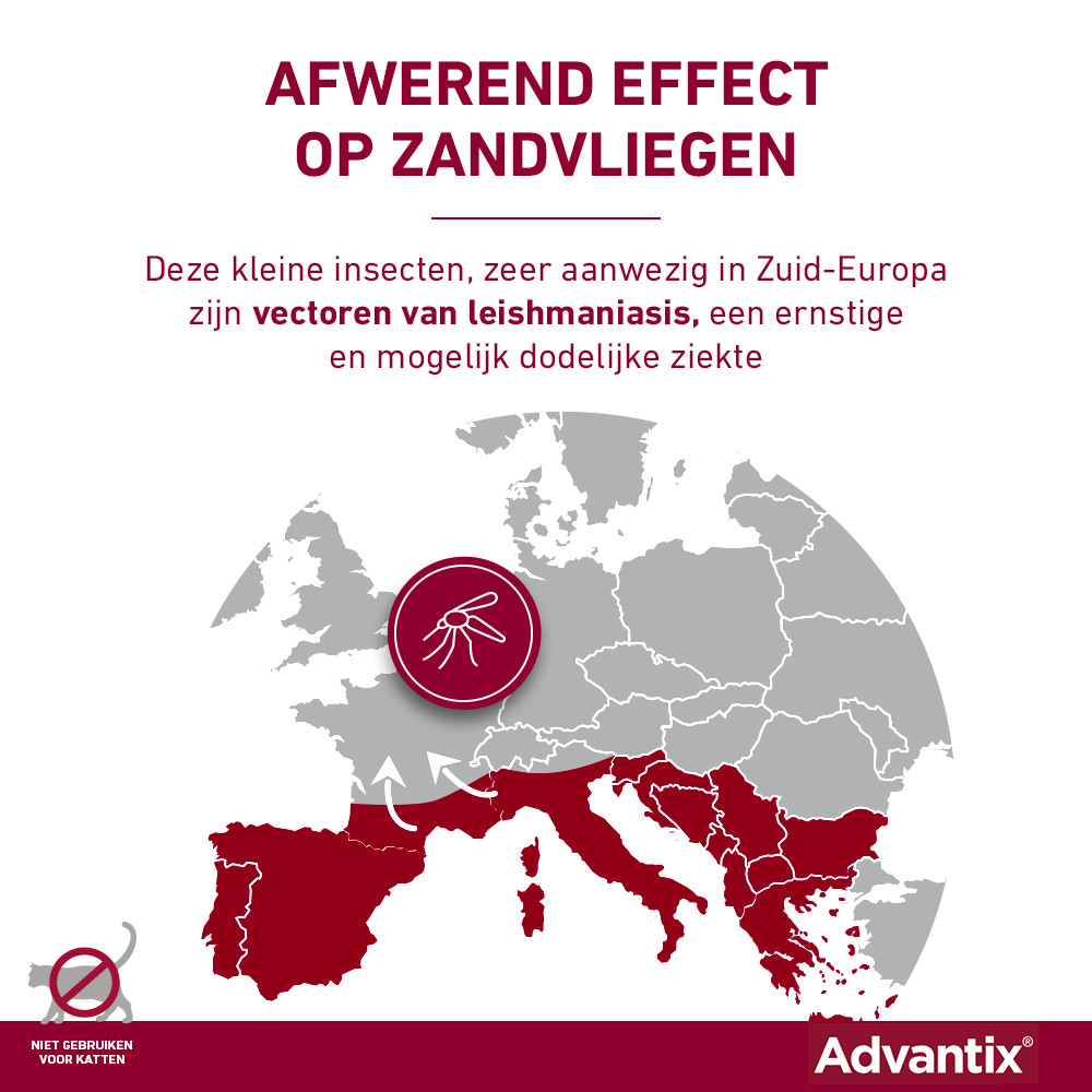 Advantix 600/3000 voor honden van 40 tot 60 kg