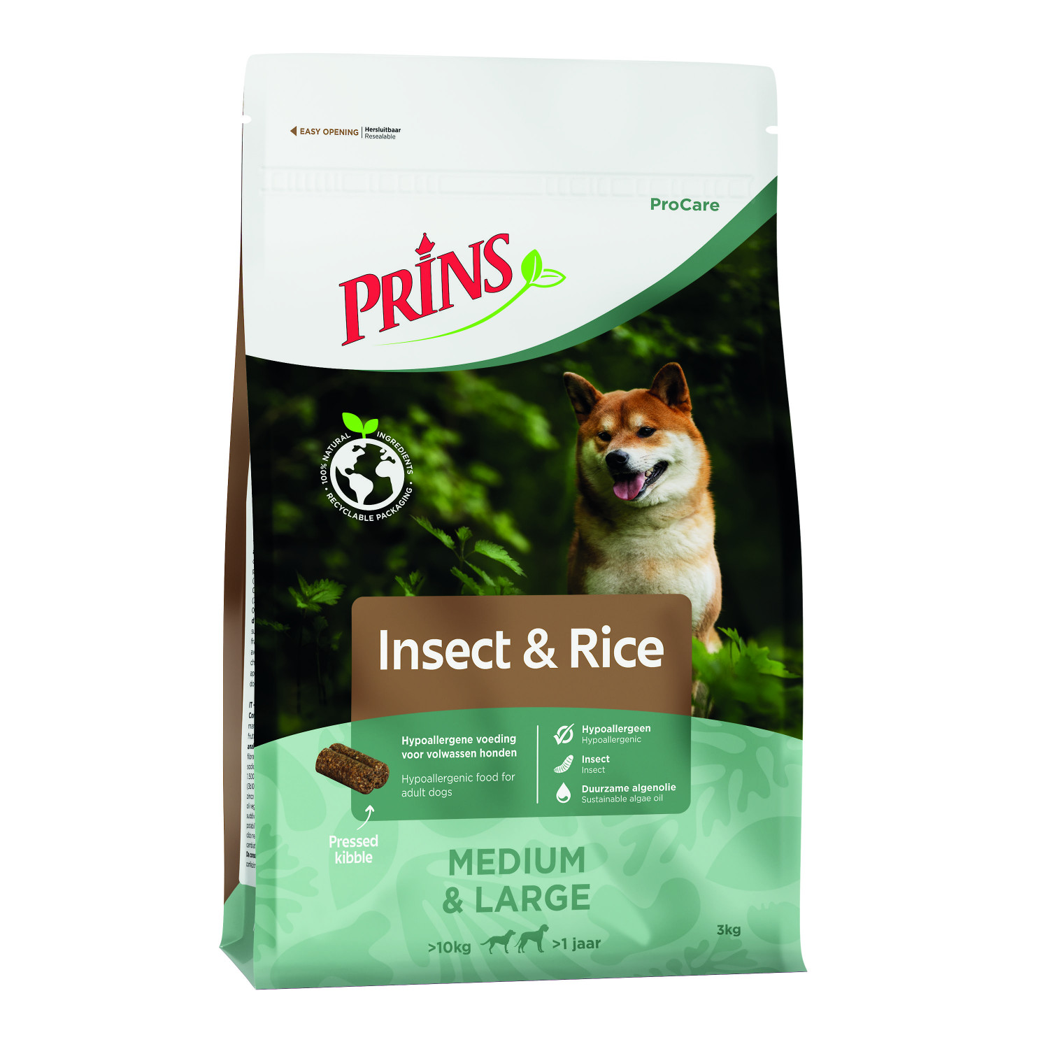 Prins ProCare w/Insect & Rice hondenvoer