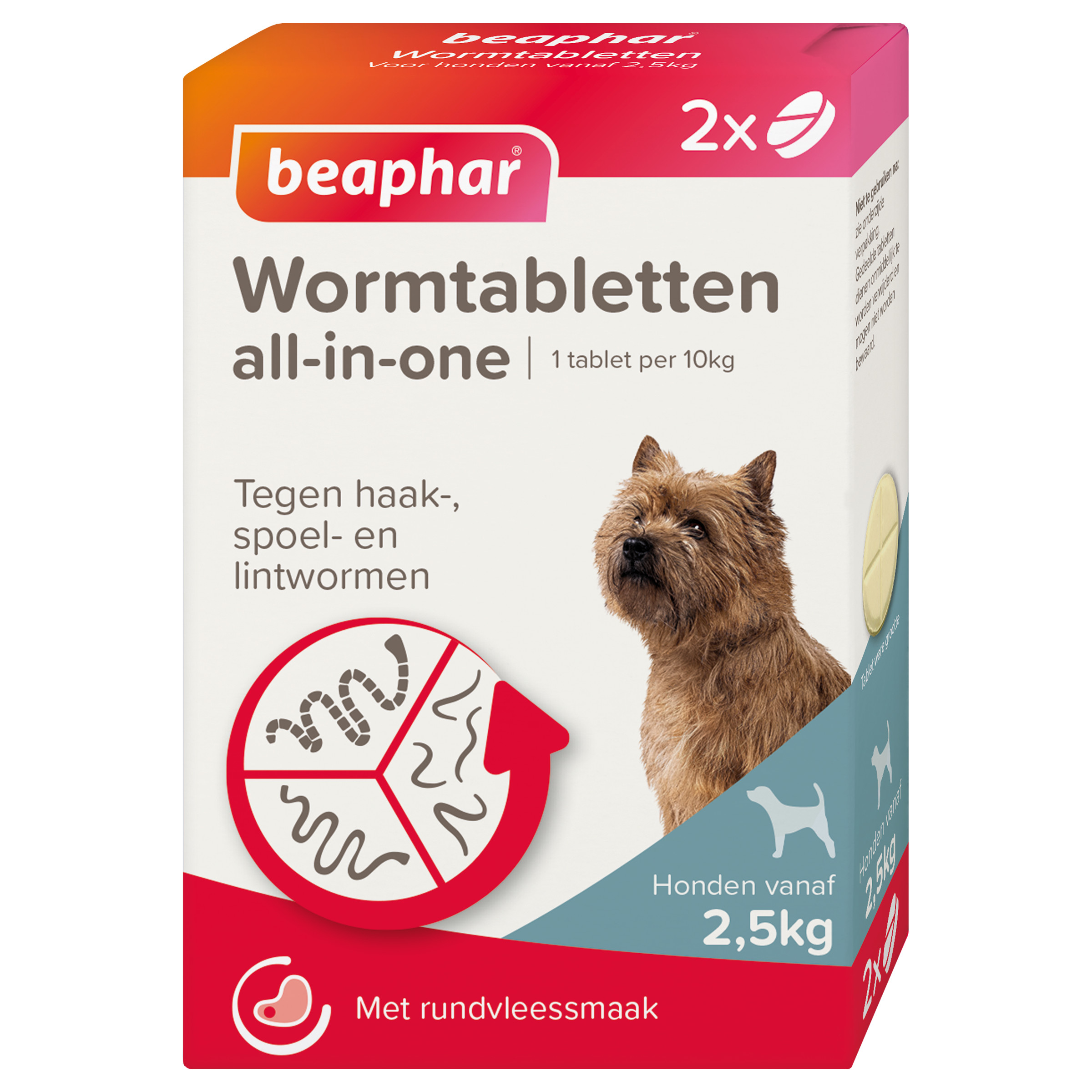 Beaphar Wormmiddel all-in-one (2,5 - 20 kg) hond