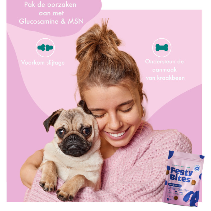 FestyBites Heup & Gewricht supplement hond