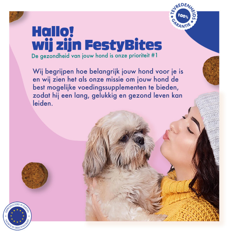 FestyBites Heup & Gewricht supplement hond