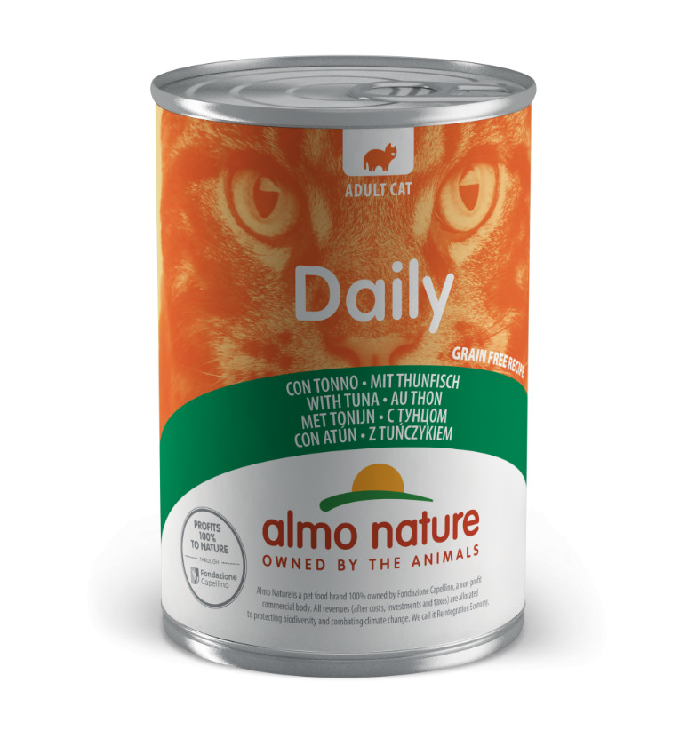 Almo Nature Daily met tonijn natvoer kat (400 g)