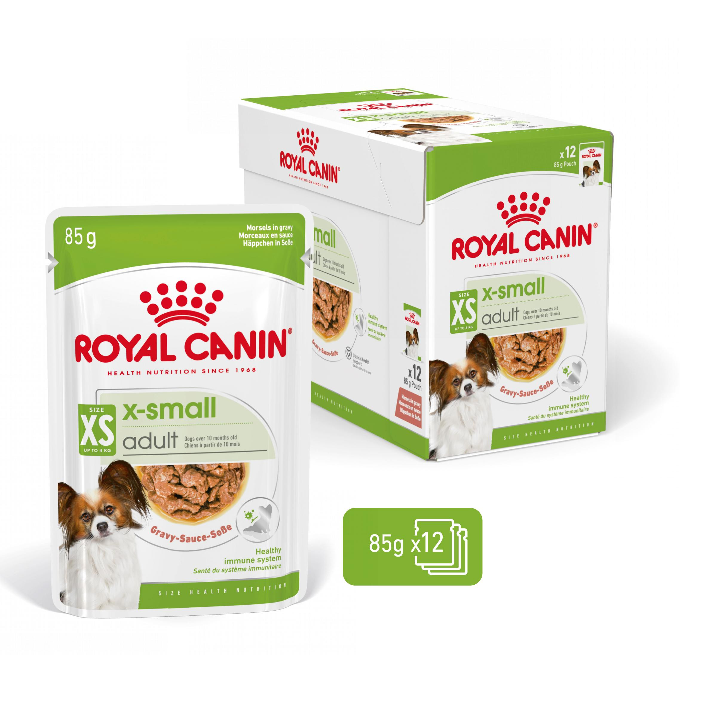 Royal Canin X-Small Adult natvoer hond (85 g)