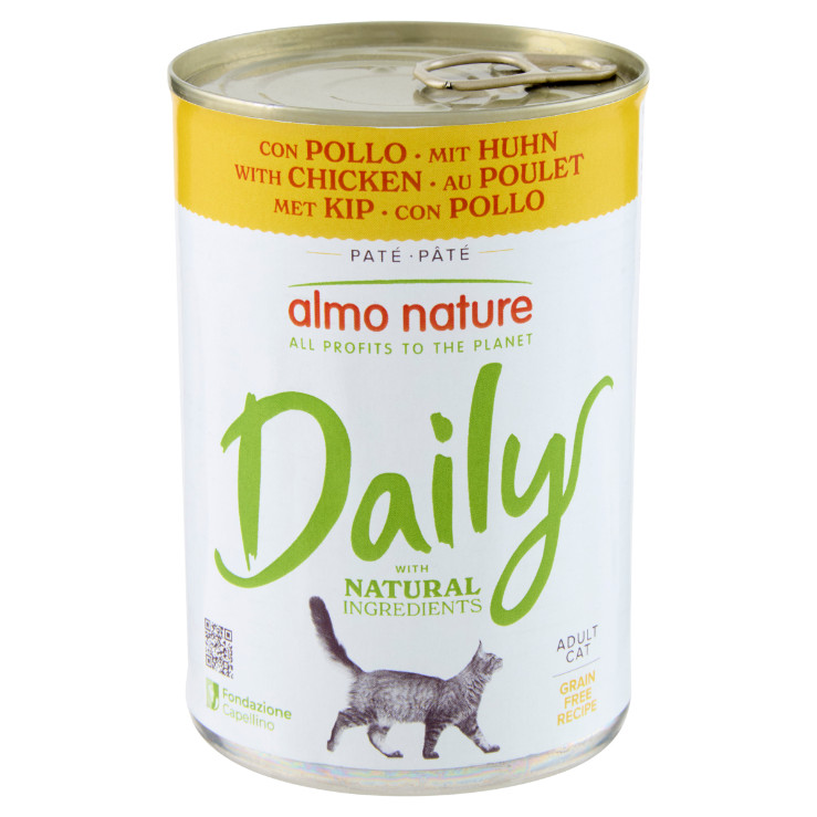 Almo Nature Daily met kip natvoer kat (400 g)