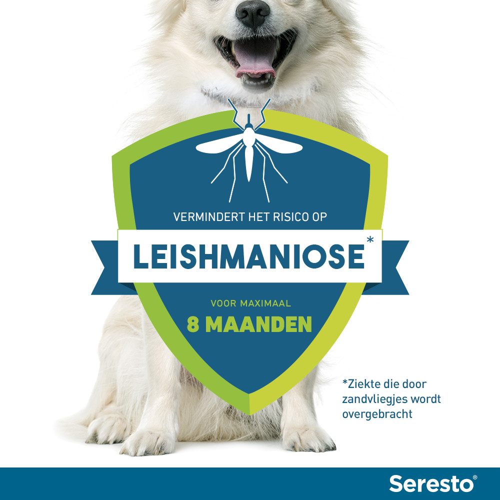 Seresto halsband kleine hond (tot 8 kg)