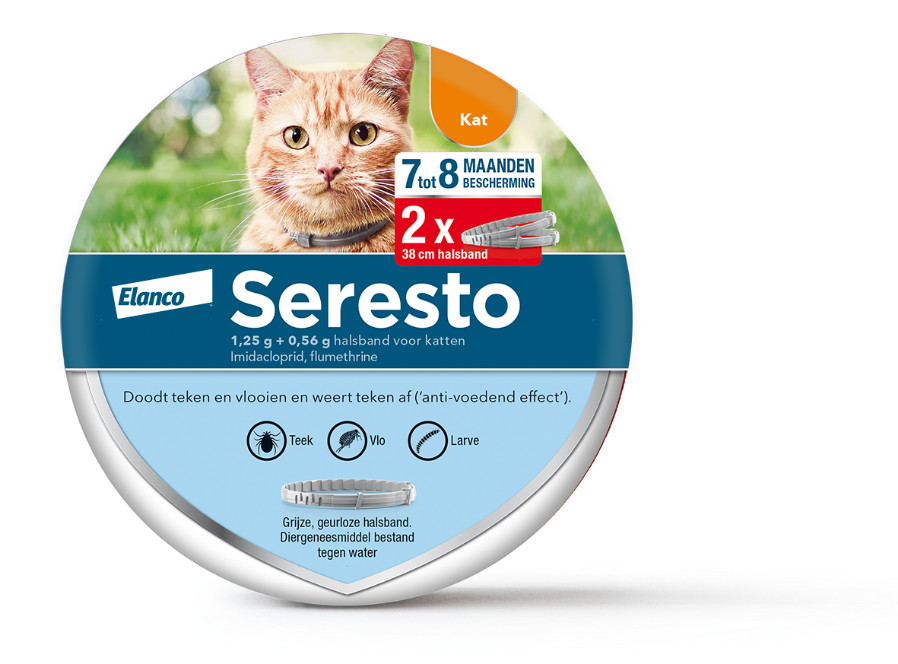 Seresto halsband voor de kat