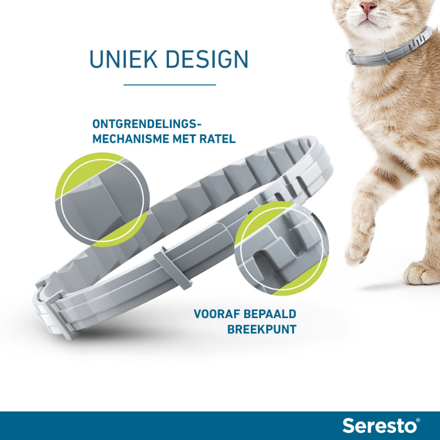 Seresto halsband voor de kat