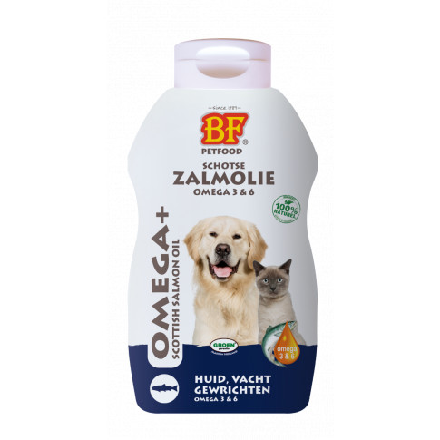 BF Petfood Zalmolie voor hond en kat