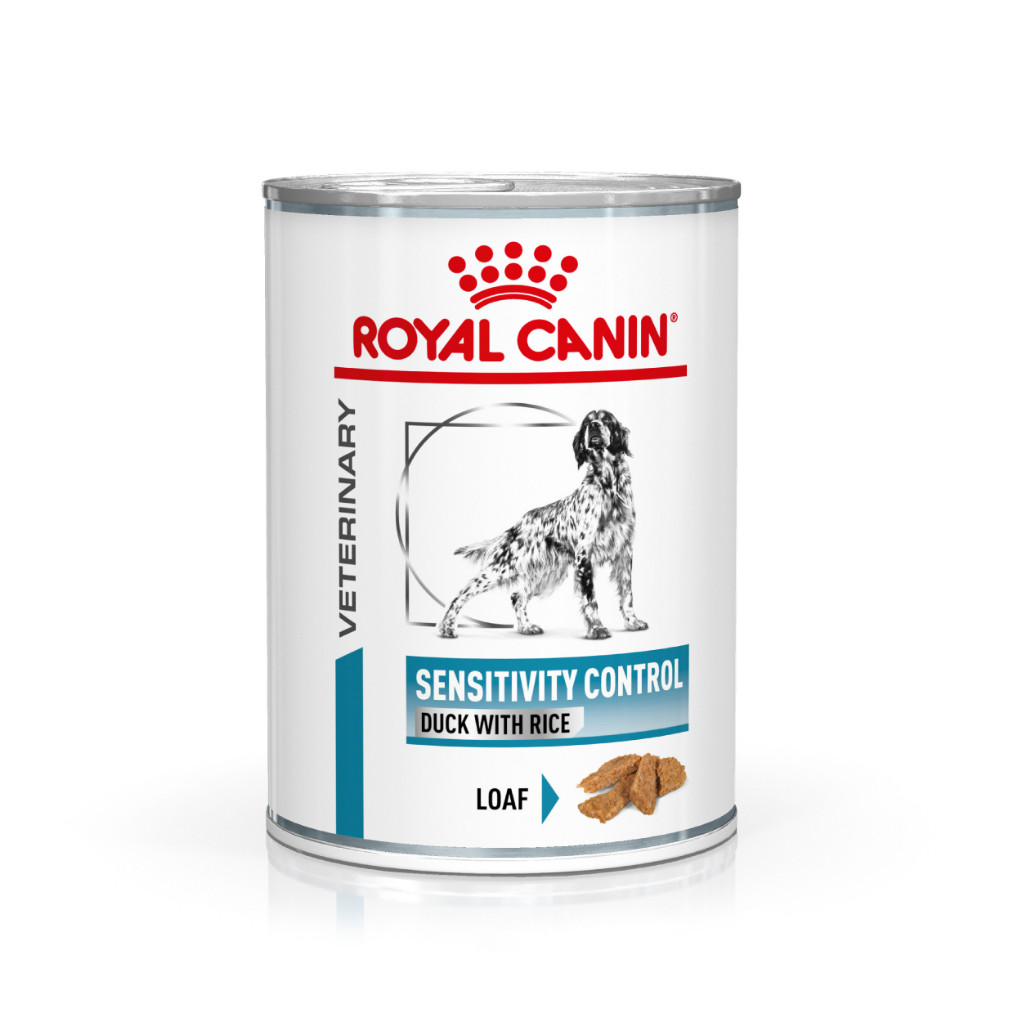 Royal Canin Veterinary Sensitivity Control eend met rijst natvoer hond