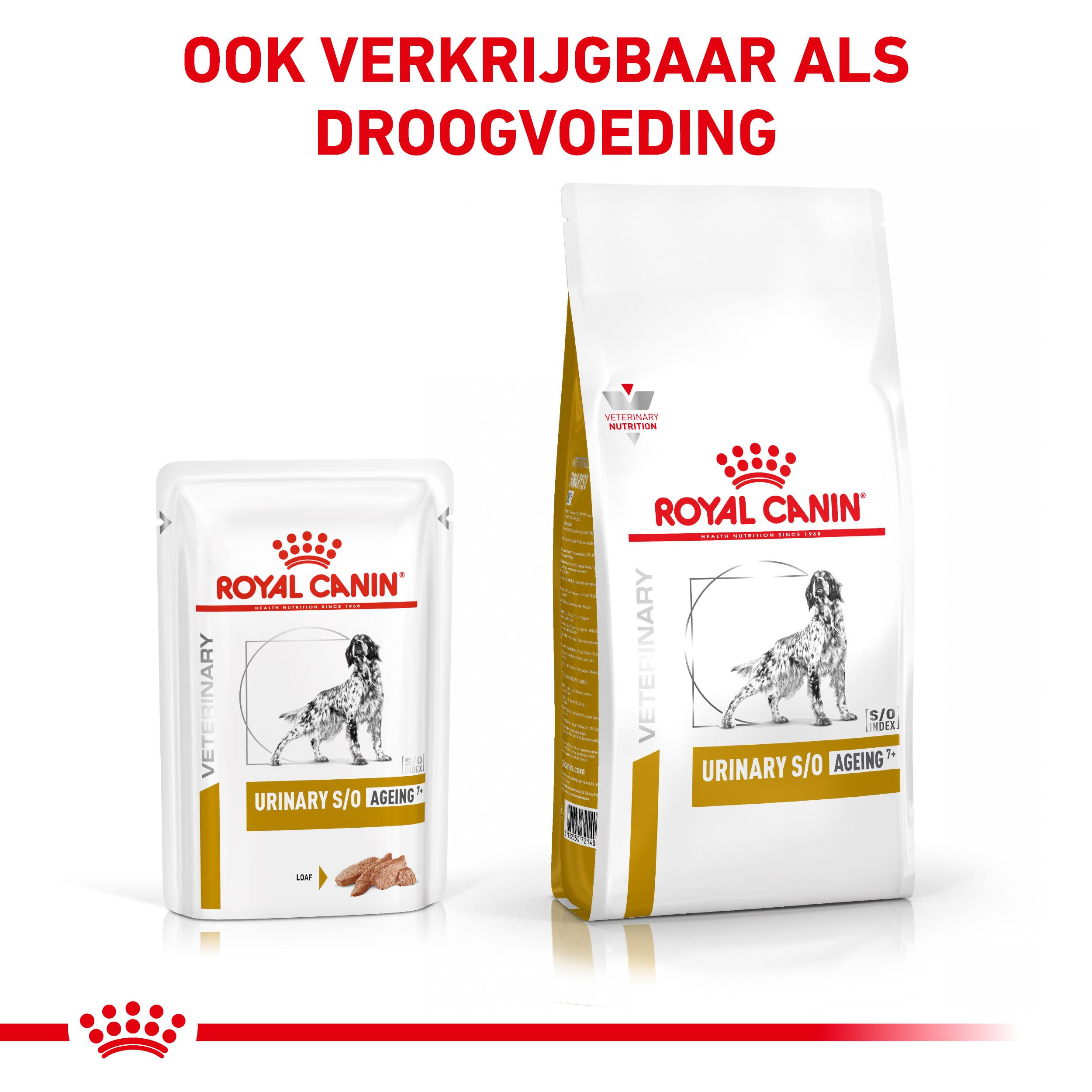 Royal Canin Urinary S/O Ageing 7+ Pouch 100 gr hondenvoer