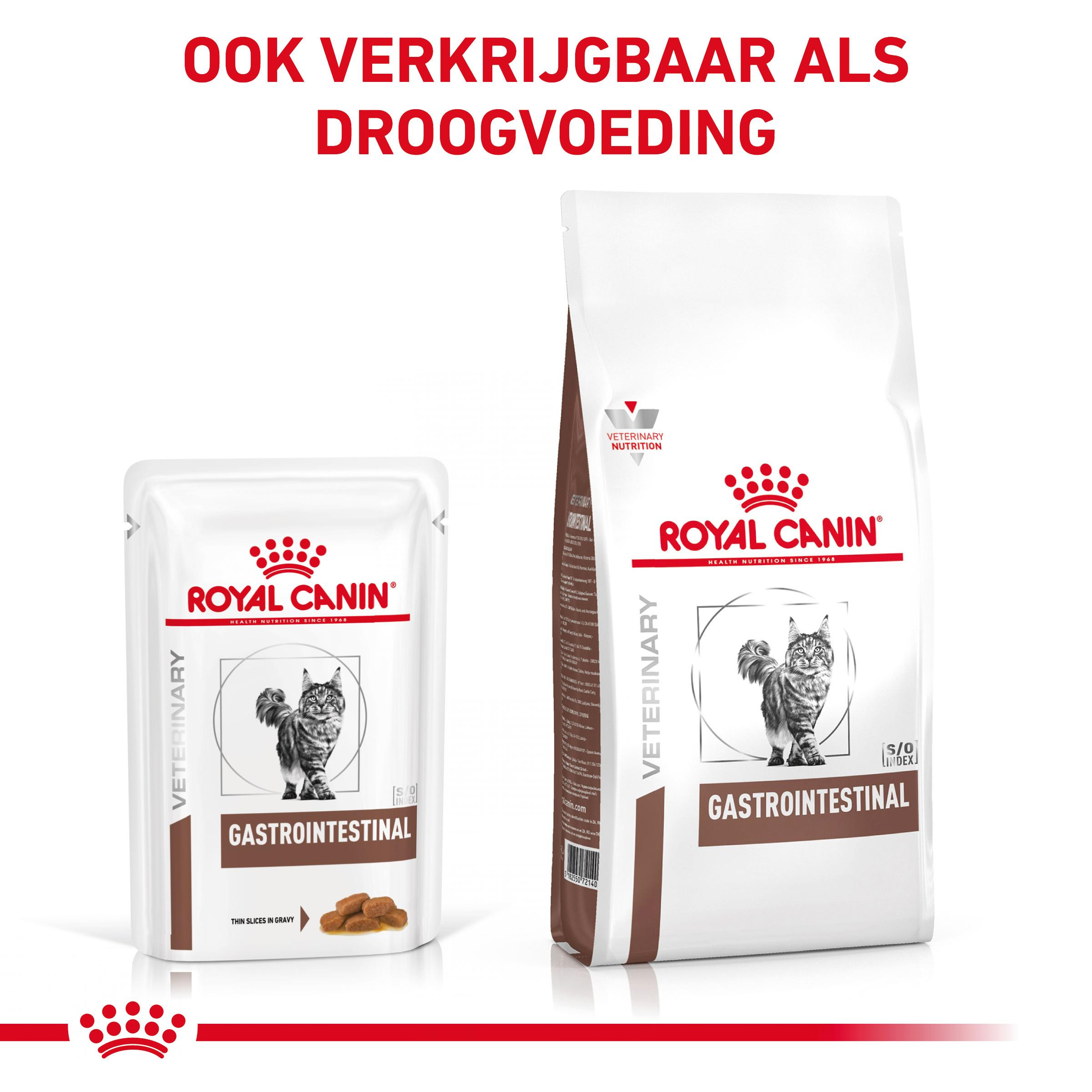 Royal Canin Veterinary Gastro Intestinal zakjes kattenvoer 85 gram