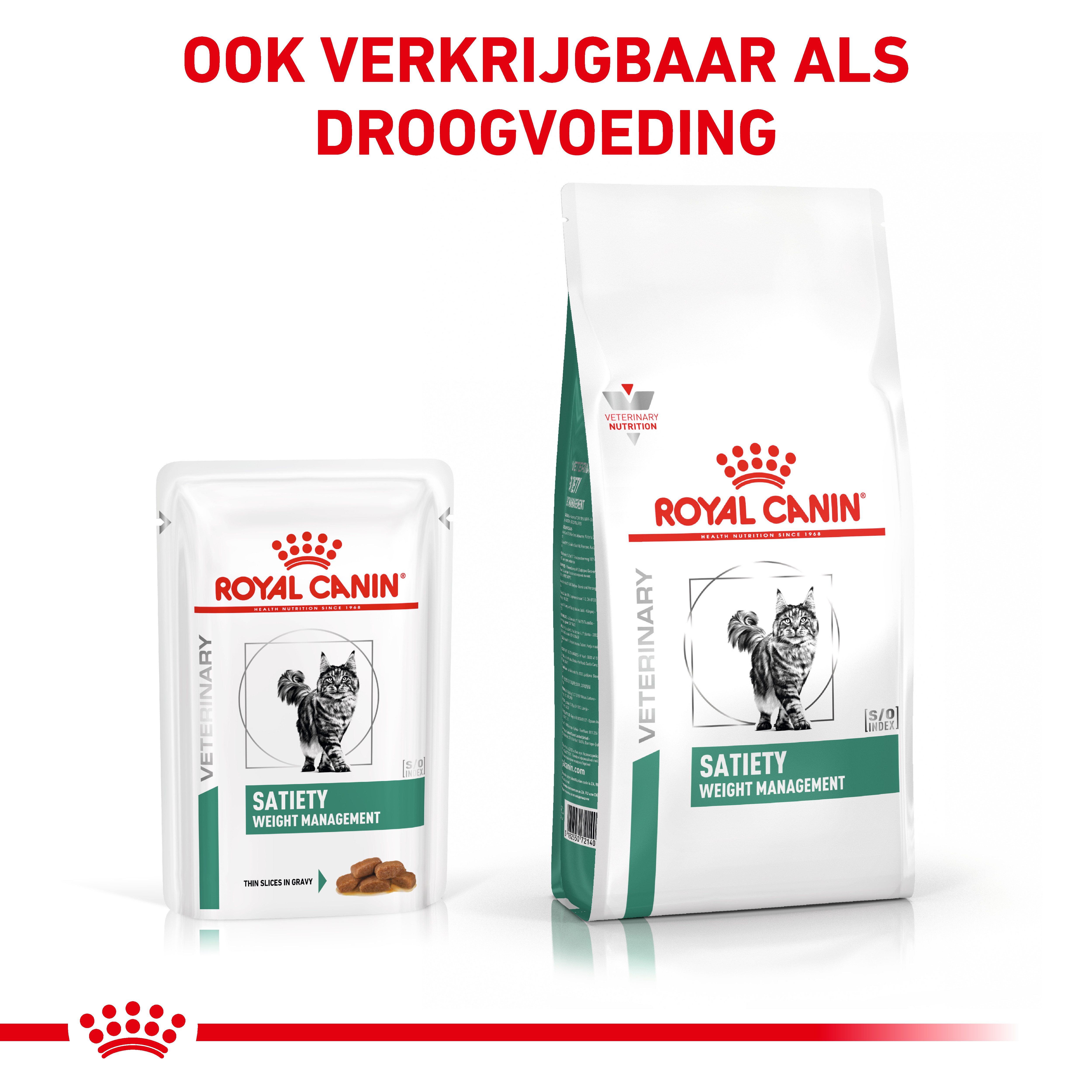 Royal Canin Veterinary Diet Satiety zakjes kattenvoer