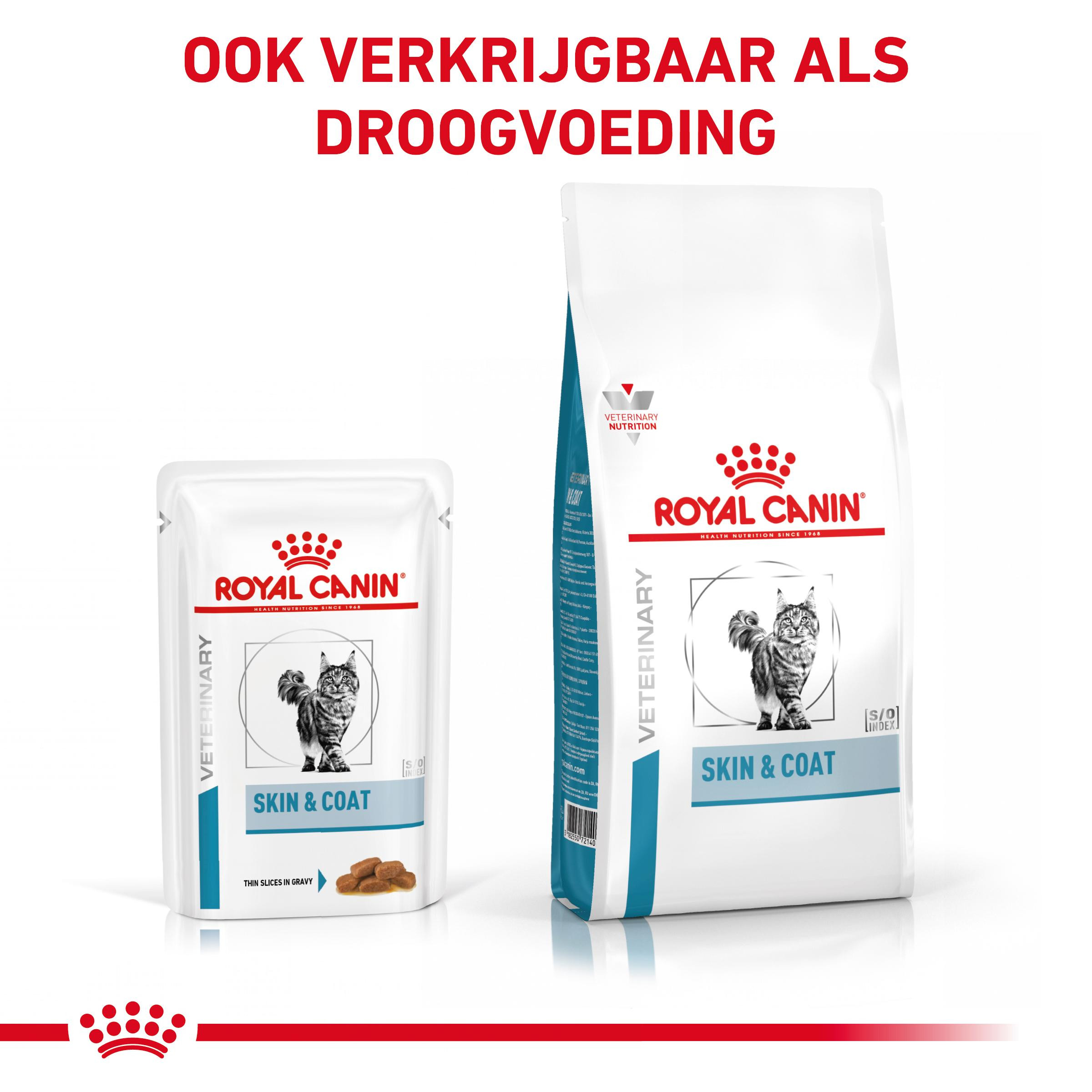 Royal Canin Skin & Coat zakjes kattenvoer