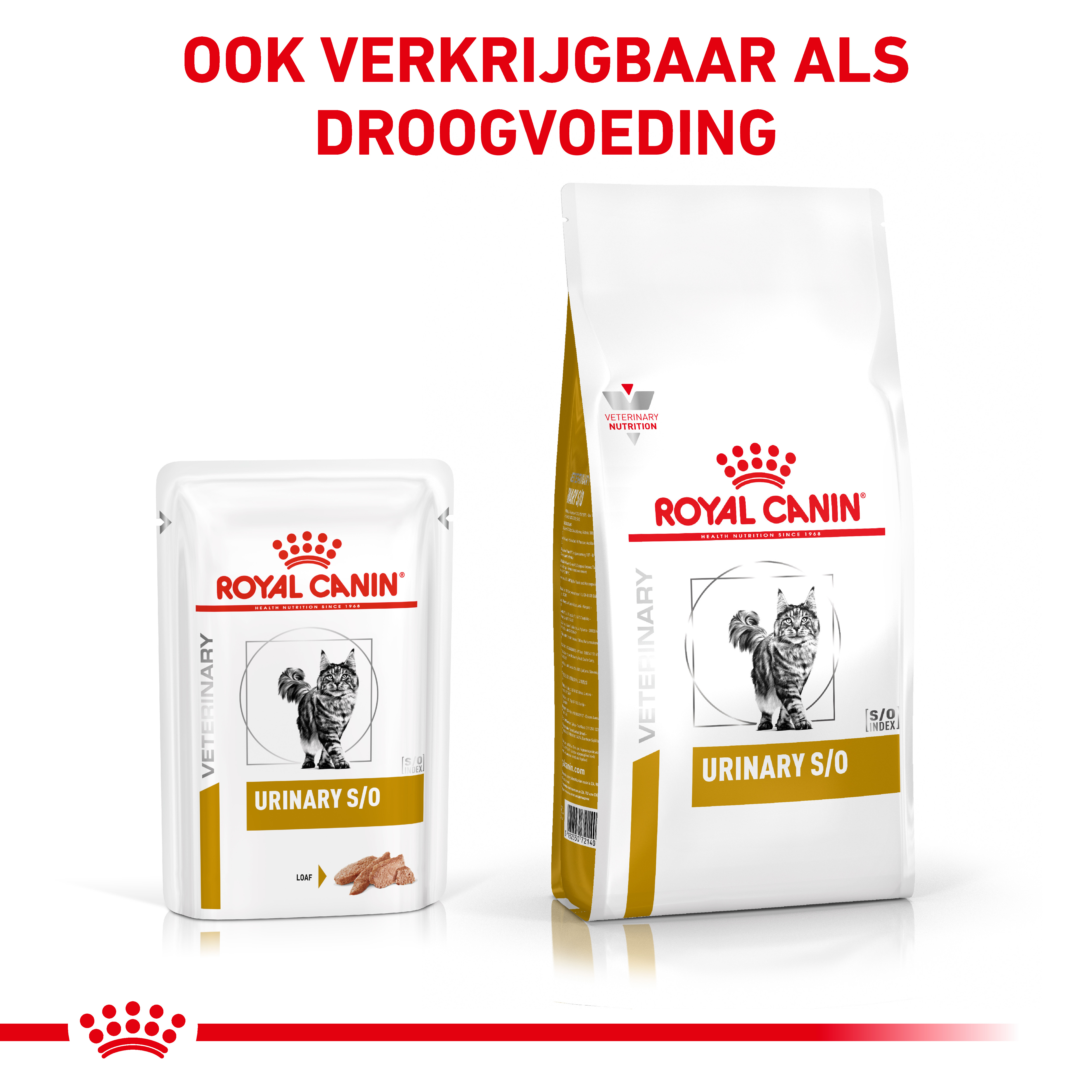 Royal Canin Urinary S/O Pouch Loaf 85 g kattenvoer