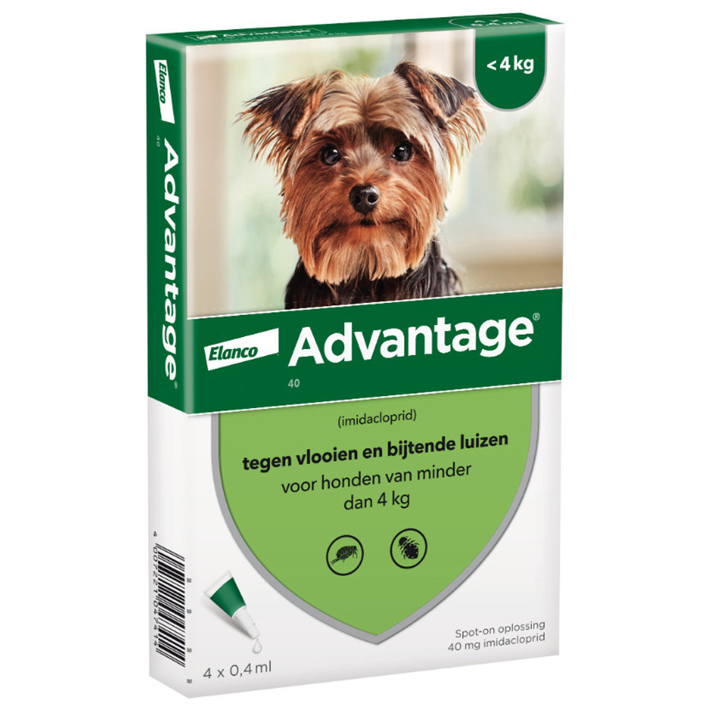 Advantage Nr. 40, vlooienmiddel voor honden